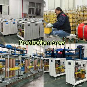 三相AC自動電圧レギュレータスタビライザー100kVA-300kVA銅巻き380V 440V - Product Image 5