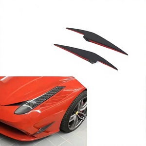 กันชนหน้าคาร์บอนไฟเบอร์คุณภาพสูงพร้อมปีกเป็ดสำหรับ Ferrari 458 Speciale ปี 2011-2016  85900200  85899800  81361900  81361500 - Product Image 4