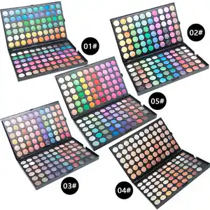 New Hot China Makeup Eyeshadow Palette Wholesale No Logo Supplier 120 Colors Eyeshadow Palette