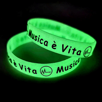 Bandes lumineuses à LED personnalisées pour la musique Bracelets de concert à la mode Bracelets Coldplay pour bracelet lumineux