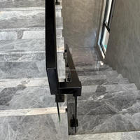 Système de base de garde-corps en verre en U de haute qualité, verre trempé feuilleté pour balcon, terrasse et pont