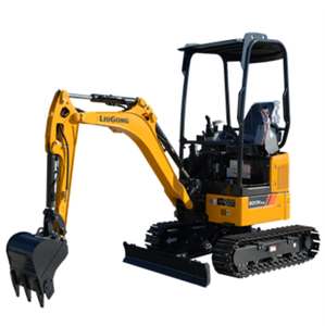 รถขุดขนาดเล็กยี่ห้อดัง Liugong รุ่น 9017FZTS กำลังเครื่องยนต์ 11.8 กิโลวัตต์ พร้อมส่วนประกอบหลัก-มอเตอร์ เกียร์ PLC-สำหรับขาย - Product Image 1