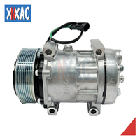 Compresor de Aire Acondicionado 7H15 8PK QD de 24V Nuevo para Camiones, Tractores y Excavadoras