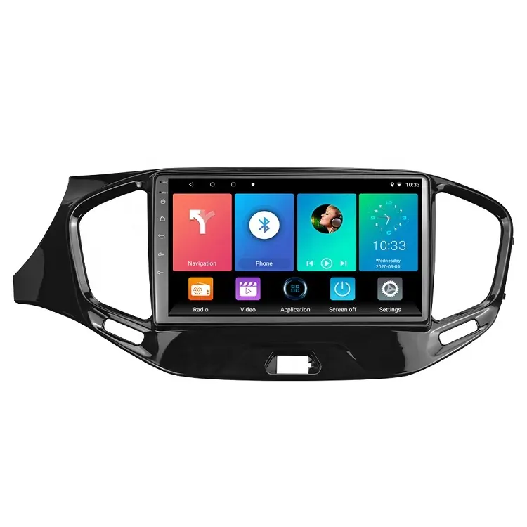 Pemutar Multimedia Mobil Layar Sentuh, Pemutar Multimedia Mobil Android 2015, Layar Sentuh 2 Din 9 "untuk Lada VESTA 2019-9.1, Navigator GPS WIFI