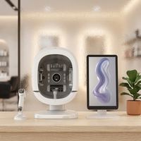 Analyseur de peau K33 Plus 2026 à 3 caméras, appareil d'analyse de la peau, des cheveux et du cuir chevelu avec micro-détection portable pour les spas