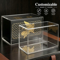 Boîtier de présentation magnétique en acrylique ETB anti-UV avec logo personnalisé pour boîte d'entraînement TCG, vente en gros OEM, directement de l'usine