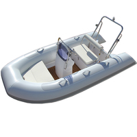 330cm Loisirs Bateau Gonflable Usine Prix Direct Hypalon ou Pvc Vitesse Pêche Nervure Bateau Gonflable En Fibre De Verre Bateau