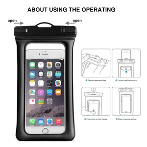 Funda Impermeable Universal para Teléfono Móvil, Bolsa Impermeable Personalizada para Teléfono, Funda Protectora Transparente de PVC Sellada para Nadar Bajo el Agua - Product Image 3
