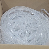 Manchon en silicone flexible haute transparence sans couture pour bande LED