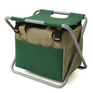 Oem Dd3008 Multifunctional Chair <strong>Seat</strong> Tote For Fishing Camping Detachable Stool <strong>Storage</strong> Tote Bag <strong>Gardening</strong> Tools Set Organizer - Product Image 3