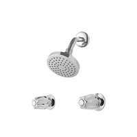 En gros Contemporain Robinet De Douche Mural Avec Garniture Kits