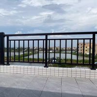Balustrade moderne en câble d'acier inoxydable pour terrasse, balcon, escalier, avec fil de tension, extérieur, anti-corrosion