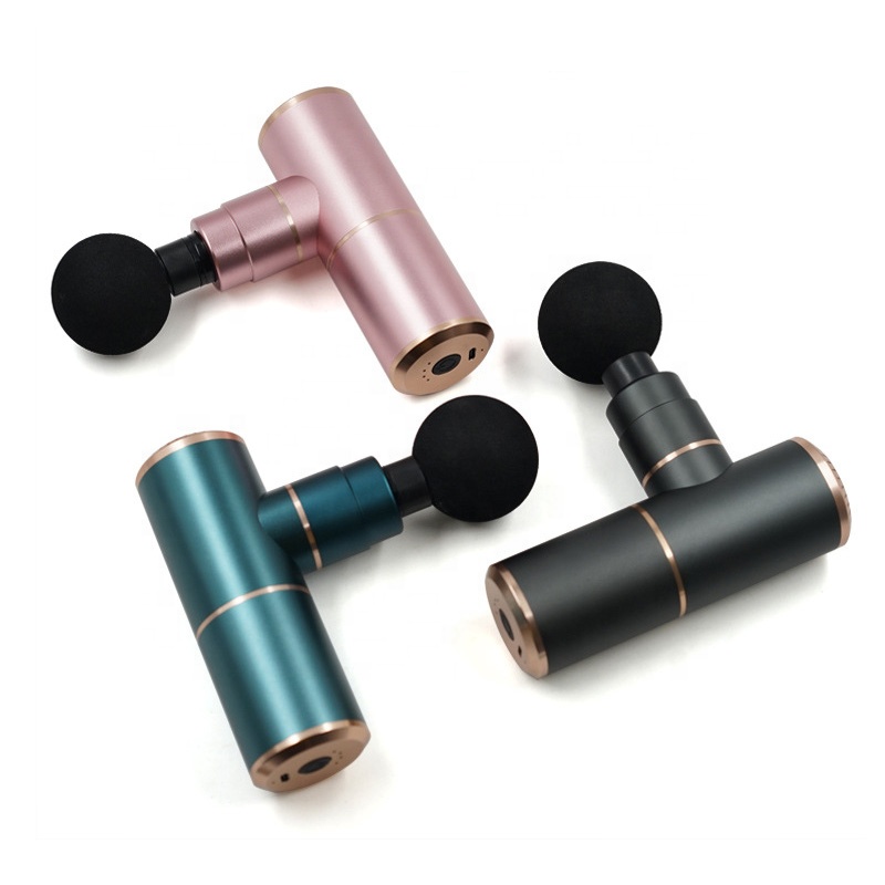 manufacturer Adjustable Low Sound Deep Tissue Fascia gun Smart Upgraded Body Relax Cordless Mini Massage Gun