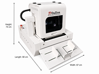 Impresora de Inyección de Tinta Digital DZ-400 de Una Sola Pasada con Tinta a Base de Agua para Impresión de Logotipos en Bolsas de Papel, Cajas de Papel, Cajas de Pizza, Servilletas