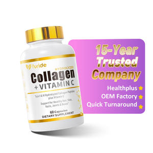 Sıcak satış kollajen ve C vitamini takviyesi hapları yüksek antioksidan etkinliği cilt vitamini kapsülleri - Product Image 1