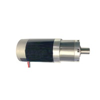 Moteur à engrenages planétaires CC 50mm 52mm 12V 24V 48V 50Nm à couple élevé, personnalisé pour système de suppression d'incendie par canon à eau
