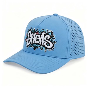 Best Quality Customizable 5 Panel Baseball Cap Embroidered Custom Logo Two-Tone Dobby Featuring Oxford Leopard Dot <b>Rope</b> Hat - Product Image 1