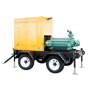 Bomba centrífuga horizontal multietapa de alta presión accionada por motor, con altura de elevación de 200m, para agua y aguas residuales de tractor. - Product Image 5