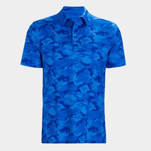 Tissu de sublimation personnalisé avec logo OEM, polyester respirant, élasthanne, imprimé numérique, séchage rapide, tricot pour chemises de golf pour hommes - Product Image 6