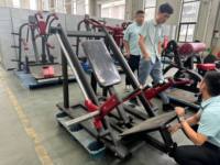 Machine à ramer linéaire à charge de plaques, alternative au rameur assis, équipement de gym commercial