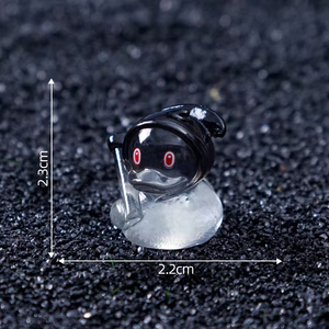 Petites figurines d'animaux en résine, 6 styles, mini canards en résine, jouets miniatures, décorations artisanales en résine pour Halloween, ornements DIY - Product Image 6