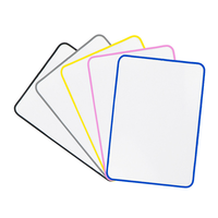 Tableau blanc effaçable à sec X1014 avec cadres colorés, tableau d'écriture portable, marque personnalisée, mini tableau blanc pour enfants