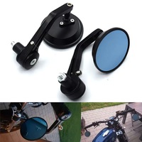 Retro motosiklet modifiye gidon ayna 22mm evrensel reflektör