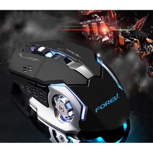 Forev Wireless Gaming <b>Mouse</b> With Rechargeable Battery Led Light Professional Esports Design - Product Image 5