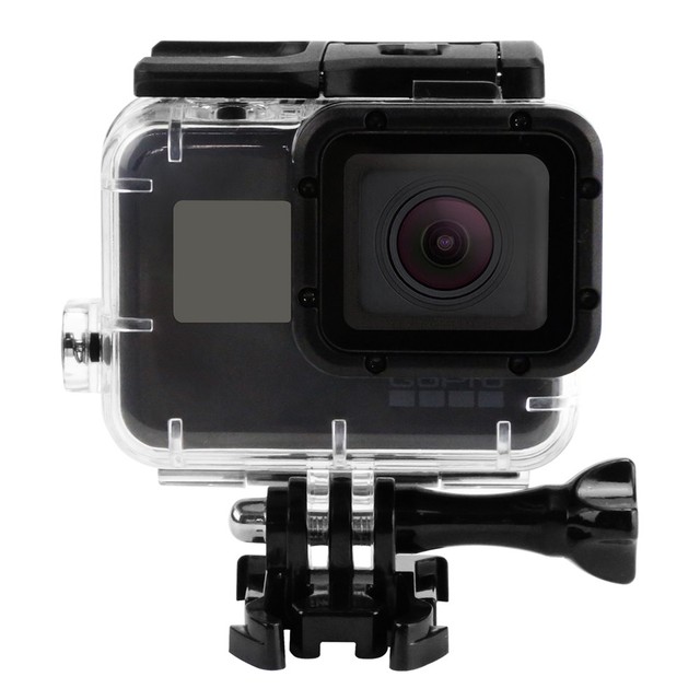 SHOOT 45M Waterproof Shock Resistant Underwater Case for Hero 5/6/7 Camera Diving Housing Mount with Plastic Accessory