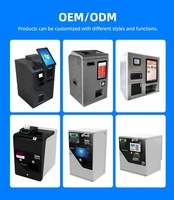 Kiosque à écran tactile 10,1'' Windows/Android, machine de libre-service personnalisée, accepteur de billets/monnaie, kiosque de paiement automatique pour boutique/supermarché