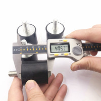 Amortiguadores de Vibración de Goma con Perno, Bloques Silenciosos con Rosca M4 M5 M6 M7 M8, Precio de Fábrica