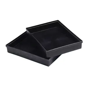 High temperature resistant Black ESD antistatic PCB tray Wholesale Recycle Plastic ESD Conductive Pallets