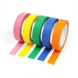 Ruban de masquage imperméable multi-usages sur mesure, en gros, pour emballage industriel, ruban de <span class=keywords><strong>peintre</strong></span> bleu anti-UV - Product Image 6