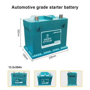 Batterie LiFePO4 à décharge profonde 12,8 V 25 Ah/50 Ah/75 Ah, qualité automobile, pour moto et voiturette de golf - Product Image 5