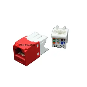 中国供应RJ45 Cat5e Cat6 Cat7连接器模块化插孔插头