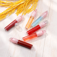 Gloss à lèvres hydratant effet gelée lumineuse avec logo personnalisé, fabricant de maquillage en marque blanche, huile à lèvres hydratante