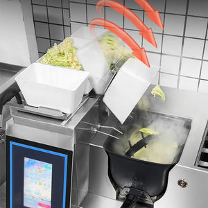 Machine de cuisson commerciale intelligente entièrement automatique SEMIKRON, robot de cuisine multifonctionnel IA, wok en forme de U - Product Image 2