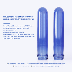 Préforme de bouteille en PET de 20 litres, 55 mm, pour <span class=keywords><strong>tube</strong></span> de 5 gallons, fournisseur chinois - Product Image 1