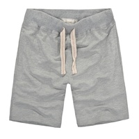 Shorts de sport et de plage pour hommes en coton et élasthanne, respirants, avec cordon de serrage, en tissu peigné, vente en gros d'usine