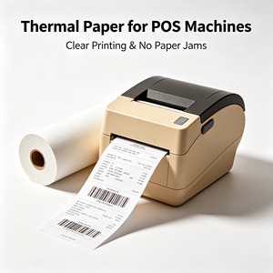 Sunkey 57mm x 80mm thermal <b>receipt</b> paper rolls for POS terminals - Product Image 2