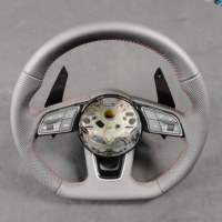 Volant en fibre de carbone forgé sur mesure GZYLC pour Audi A3 8V 8L A4 B8 B9 B7 A6 C8 C7 TT 8J Q3 Q5 S4 B8.5 Q7 A5 R8 RS3 S3
