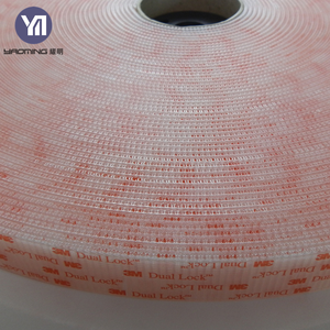 Kalıp kesim açık yüksek kaliteli şeffaf renk özel baskılı <span class=keywords><strong>3</strong></span> m orijinal çift kilit kendinden yapışkanlı raptiye kanca döngü bant - Product Image 3