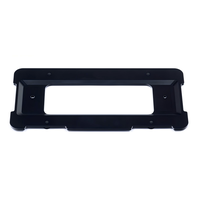 Support de plaque d'immatriculation en aluminium 6061 usiné CNC sur mesure de précision, fourni par l'usine