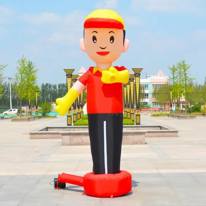 Olay dekorasyon şişme büyük maskot hava tüp dansçı kemer çadır reklam darbe Ups