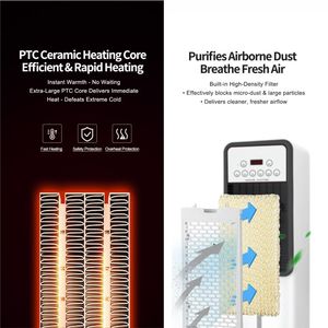 Muestras solo para compradores al por mayor: Ventilador de pedestal eléctrico silencioso, frío/caliente, con control remoto, para ahorro de energía. - Product Image 4