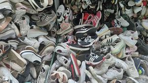 Calzado Deportivo <span class=keywords><strong>de</strong></span> Verano para <span class=keywords><strong>Mujer</strong></span>, <span class=keywords><strong>de</strong></span> Segunda Mano, en Fardos, Buen Estado, Barato, Calzado <span class=keywords><strong>de</strong></span> Cuero Usado, Calzado Mixto al por Mayor - Product Image 6