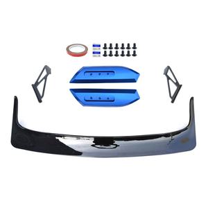 Support de pare-chocs en ABS à fixation non destructive, boulonné, noir, pour 11e génération, pour Type R 2022, vente directe d'usine Welta - Product Image 2