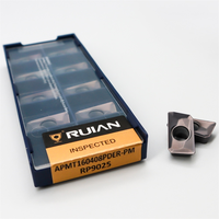 Plaquettes de fraisage en carbure de tungstène de Chine Ruian, modèles APMT16, APKT, RPMT, RPMW, RDKW, RCKT, RCMT, WPMT, revêtement PVD, pour usinage sur tour, OEM