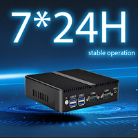 YINGCHI N100 MİNİ BİLGİSAYAR RS232 RS485 Com Portu 4*Ethernet Portları 2.5G 4*usb 3.0 Fansız Küçük Endüstriyel Bilgisayar Mini PC