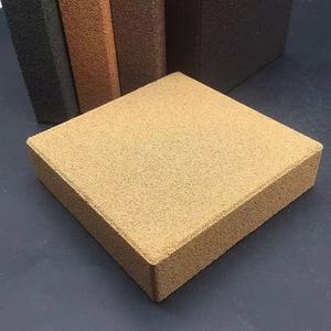 Média filtrant biologique en céramique carrée écologique pour aquarium, brique filtrante biologique pour aquariums d'eau douce et d'eau de mer - Product Image 1